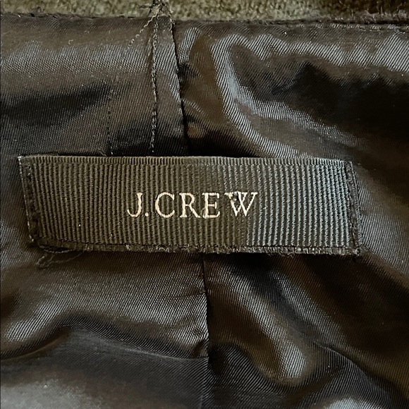 J.Crew Blue Tweed Jacket Blazer Black Trim Wool Blend Small - Picture 5 of 6